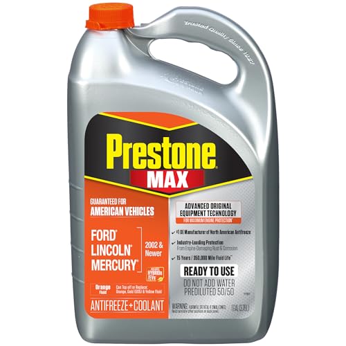 AF6800 MAX Original Equipment Antifreeze and Coolant (Orange / Pack of 6 Gallons)
