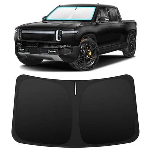 Custom Fit Windshield Sun Shade for Rivian R1T 2022