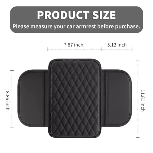 Upgraded Center Console Cover Fit for Subaru Outback 01 (Fit for Subaru Outback / #001 Black)