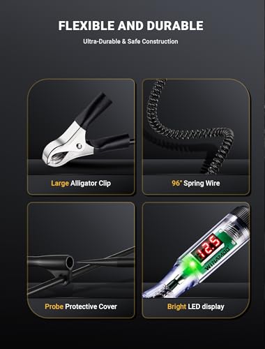 Automotive Test Light with 3 (3V-48V)