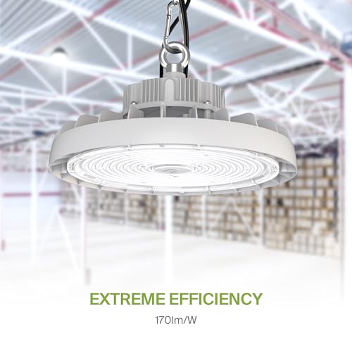 300W LED High Bay UFO Lighting (White)