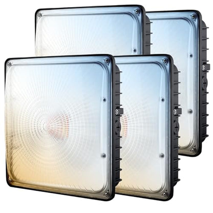 100W LED Canopy Lights 4Pack