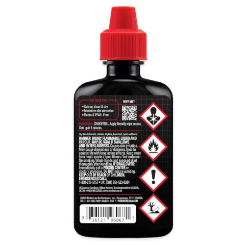 Dry Bike Lubricant with Teflon Squeeze Bottle (2 oz Squeeze Bottle / Squeeze Bottle)