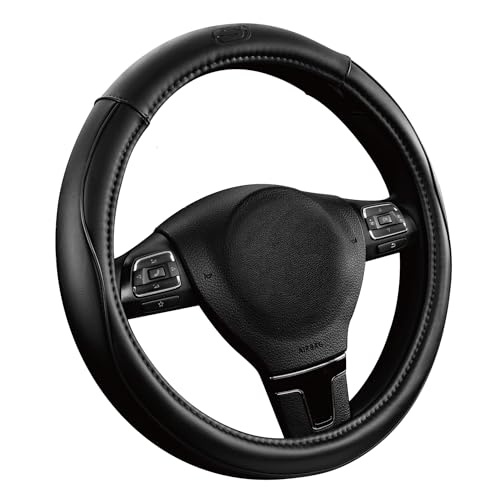 Memory Foam Steering Wheel Cover (Black)