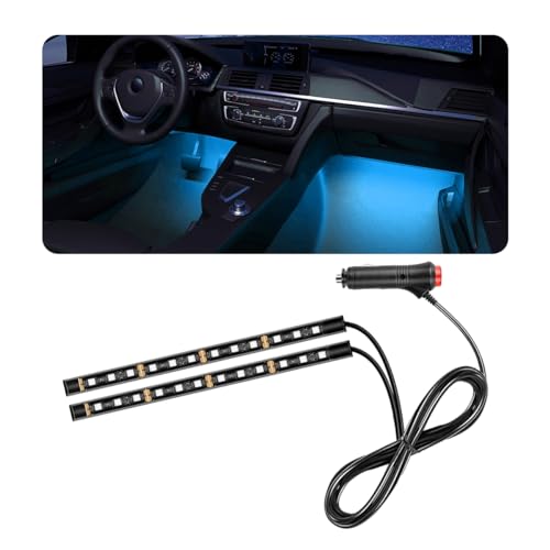 Car LED Strip Light (Cigarette Lighter / Ice Blue)