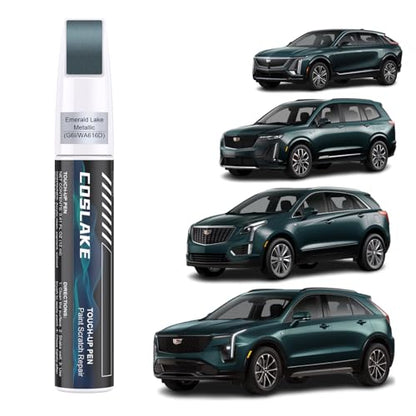 Car Touch Up Paint (Emerald Lake Metallic(G6I/WA616D) for 2025 XT4/2024 XT4/2025 XT5/2024 XT5/2025 XT6/2024 XT6/2025 LYRI/2024 LYRIQ)