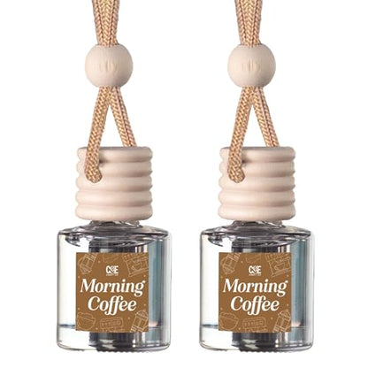 CANDECraftCo 2 Pack Hanging Car Air Freshener Diffuser for Essential Oils