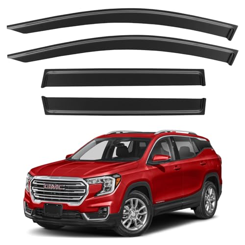 Window Visors Rain Guards for 2018 (2018-2024 GMC Terrain)