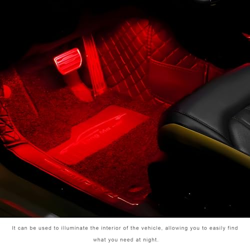 Car Interior LED Lights (Red)