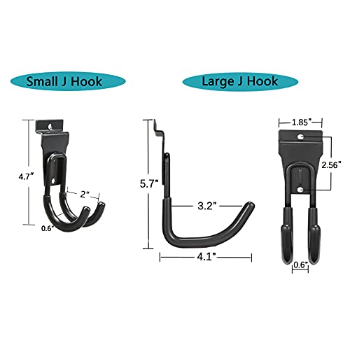 Slatwall Hooks 14 Pack