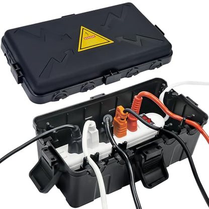 Medium Outdoor Electrical Box (Medium / Black)