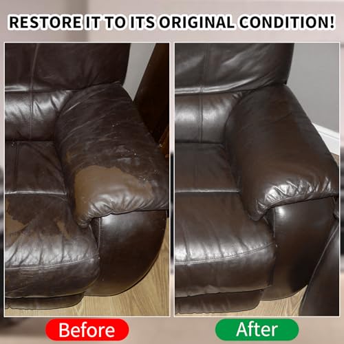 8.5oz Leather Recoloring Balm with 100ml Mink Oil (Dark Brown / Leather Recoloring Balm+Mink Oil)