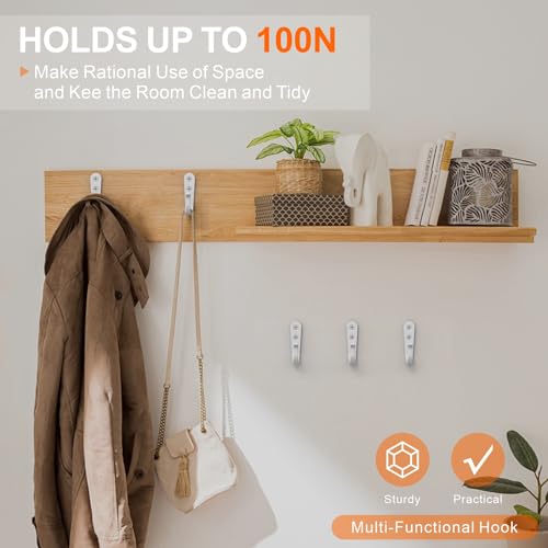 Hook for Hanging (20pcs + White)