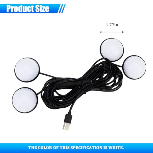 Car Interior LED Lights (White)