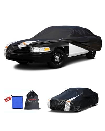 Multi Layer Car Cover Custom Fit for Ford Crown Victoria (Custom fit Ford Crown Victoria / Sedan car cover)