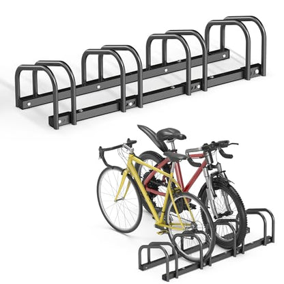 Bike Storage Rack for Garage (4 Bike Holder)