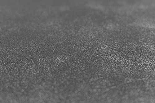 Seamless Sheet Vinyl Shed Flooring Cover with Bonded Fibrous Backing (8' x 12' / Slate Grey)