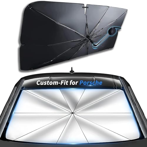 Custom Fit for Porsche Windshield Sun Shade Umbrella (for Porsche Taycan)