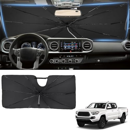 Windshield Sunshade Umbrella Compatible with Toyota Tacoma 2016 (for Tacoma)
