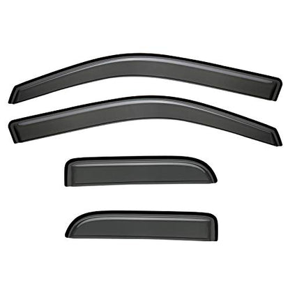 4pcs Original Window Visors for F (for F-150 04-14 Super/Extended)