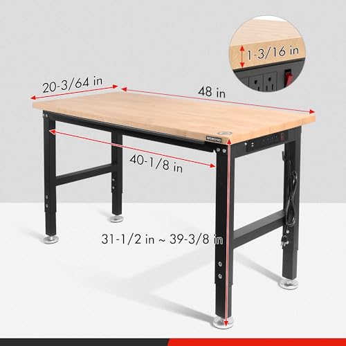 48" Adjustable Workbench (4FT workbench)