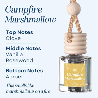 CANDECraftCo 2 Pack Hanging Car Air Freshener Diffuser for Essential Oils