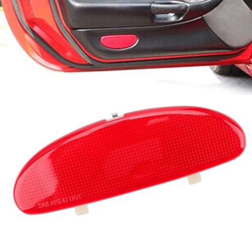 Front Inner Door Panel Reflector with Buckle for C5 Corvette 1997 (Red)