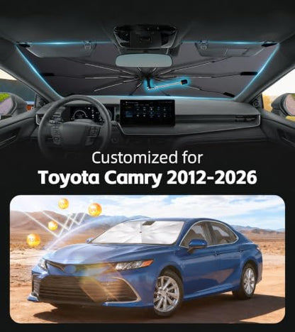 Windshield Sun Shade for Toyota Camry 2012 (for Toyota Camry 2012-2026)