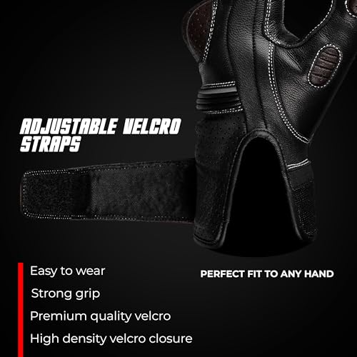 Motorcycle Gloves (Ninja Brown / XX-Large)