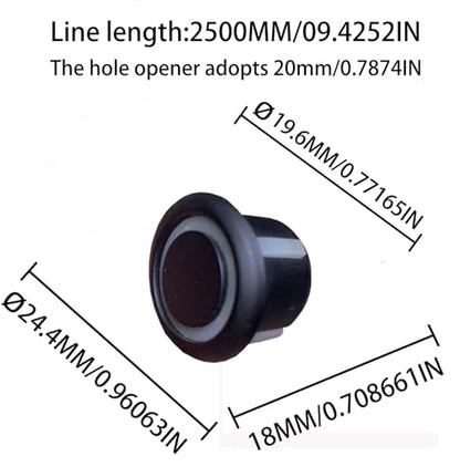Parking Sensor Kit LCD (Matte Black)