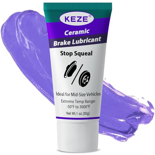 Ceramic Brake Grease Lubricant for Automotive Extreme Break Lube Caliper Parts Sliding Pin Pad Assembly (1 Pack / Ceramic Brake Grease)
