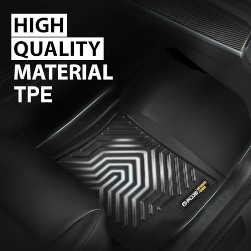 TPE Floor Mats Cargo Liner Fit Honda Pilot 2023 (23-25|Fit Honda Pilot|4PCS)