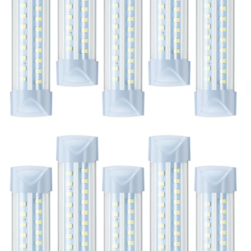 10 Pack 8FT LED Shop Lights (V4-8FT-10PCS)