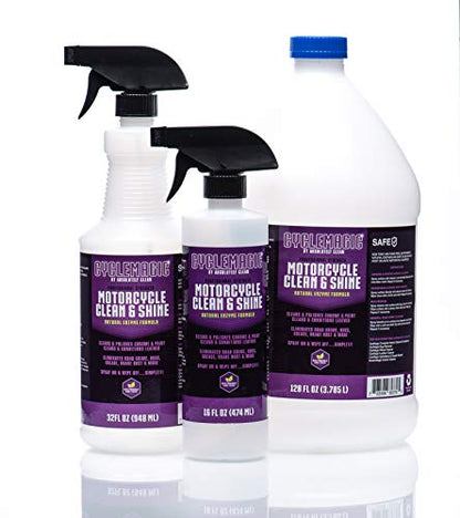 CycleMagic Motorcycle Clean and Shine (16 Fl Oz (Pack of 1))