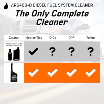 AR6400 D Diesel Fuel System Cleaner (12 Fl Oz (Pack of 4))
