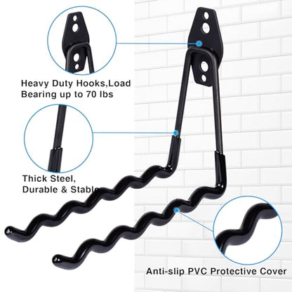Tennis Racket Storage Hanger (Black)