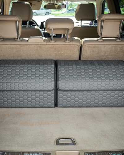Trunk Organizer for SUV (Gray 17+21)