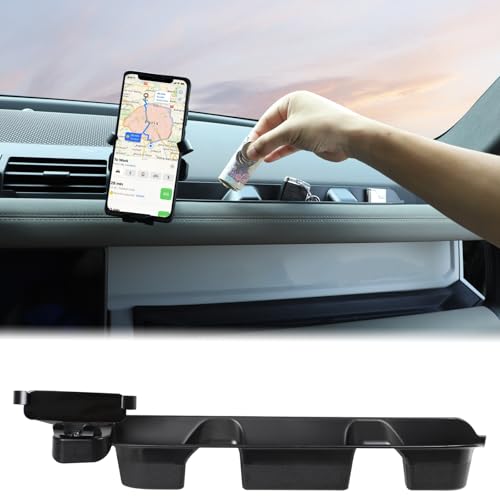 Co pilot Dashboard Organizer Tray Compatible with Land Rover Defender 90 (With Phone Holder-A)