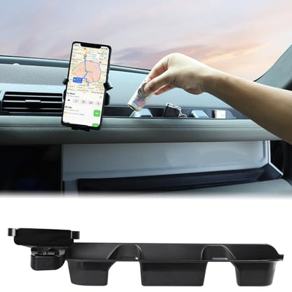 Co pilot Dashboard Organizer Tray Compatible with Land Rover Defender 90 (With Phone Holder-A)