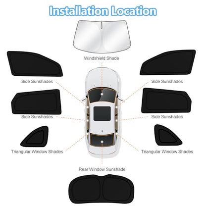 Car Window Shades for Hyundai Tucson 2016 (FOR | Tucson 2016-2021 (8pcs))
