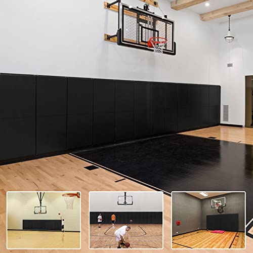 1 Pack Wall Pad 2" Thick Foam Protection Padding (60" x 20" x 2" / 1 PACK / BLACK)
