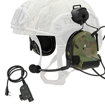 Tactical Headset with U94 PTT 2 (Mc)