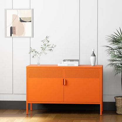 2 Door Accent Cabinet (Orange / 25''H)