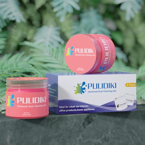 Car Cleaning Gel Car Cleaning Putty Car Putty Auto Detailing Tools (Pink(2Pack))