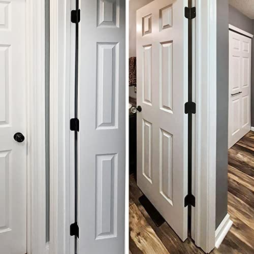 Rounded Door Hinges Matte Black 3.5" 5 (Matte Black-Rounded / 48 Pack)
