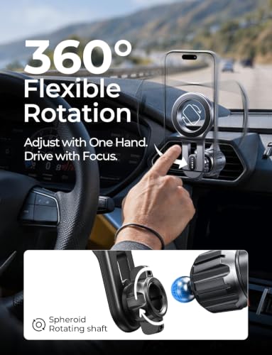 for MagSafe Car Mount (Black)