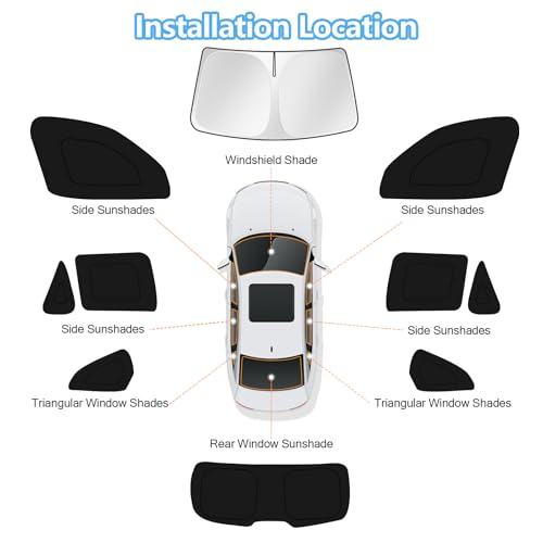 Car Window Shades for BMW X5 2013 (FOR | X5 2013-2018 (10pcs))