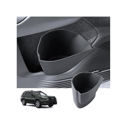 2026 Outback Door Trash Can for 2026 Subaru Outback Driver Side Door Pocket Garbage Bin Car Trash Organizer Center Console 2026 Outback Accessories Silent & Waterproof
