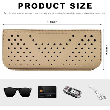 Car Seat Side Pocket Organizer (Beige)