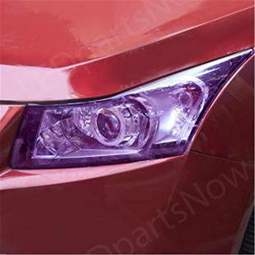 12 by 48 Inches Self Adhesive Headlight (Purple)